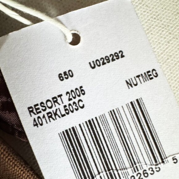 Michale Kors Made in Italy 2006 Raw Silk Beaded embroidered Bodycon Dress 8 - Picture 10 of 12